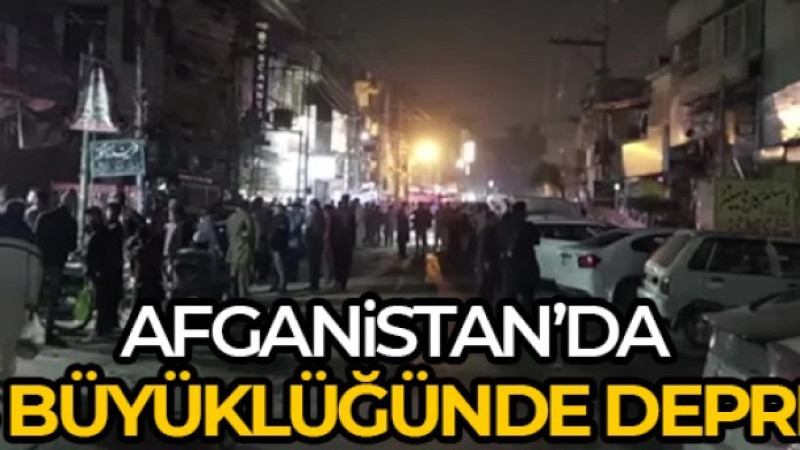 Afganistan'da 6.5 büyüklüğünde deprem