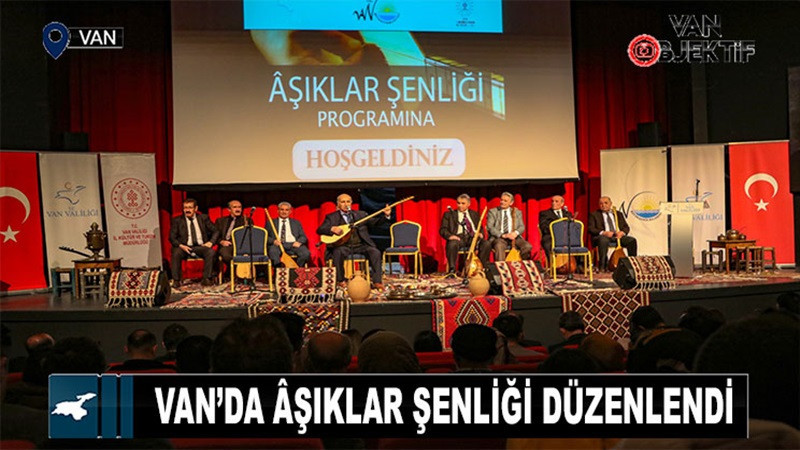 Van’da Âşıklar Şenliği Düzenlendi