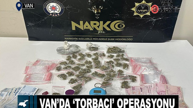 Van’da ‘torbacı’ operasyonu