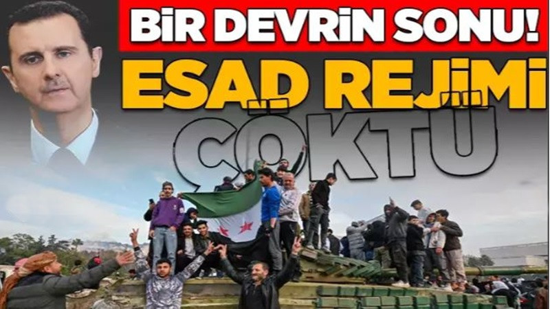 Suriye'de bir devir kapandı! Beşar Esad kaçtı, 61 yıllık Baas rejimi çöktü