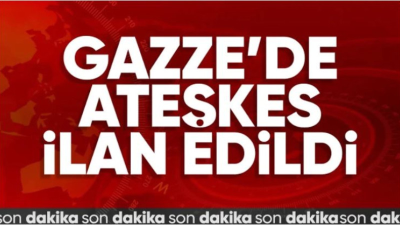 Gazze'de Ateşkes! Hamas ve İsrail Anlaşmaya Vardı