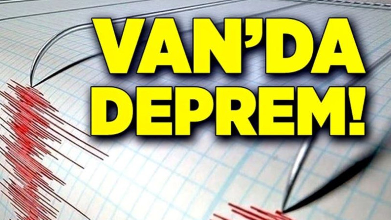  Van’da 4 büyüklüğünde deprem  