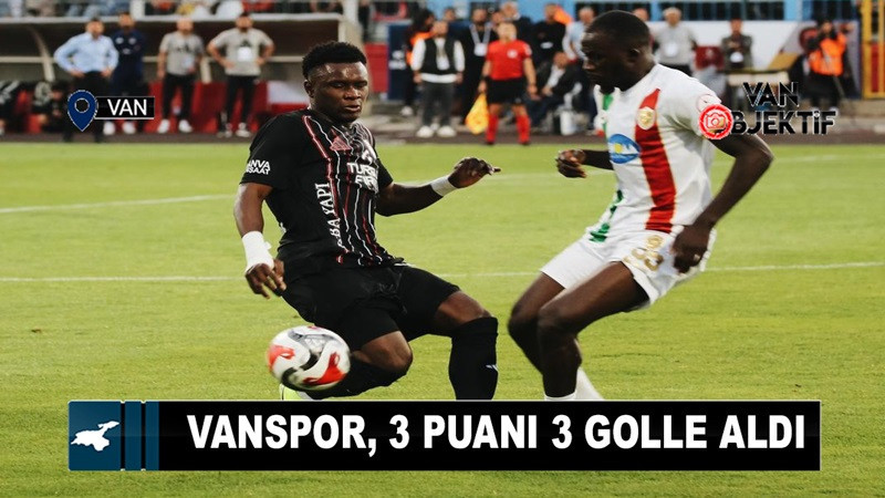 TFF 1. Lig: Vanspor FK: 3 - Amed Sportif Faaliyetler: 0
