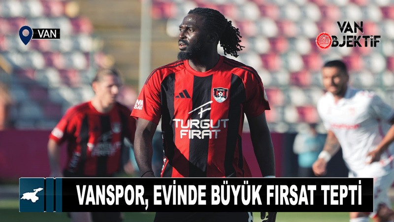 Vanspor, evinde Sivasspor ile yenişemedi