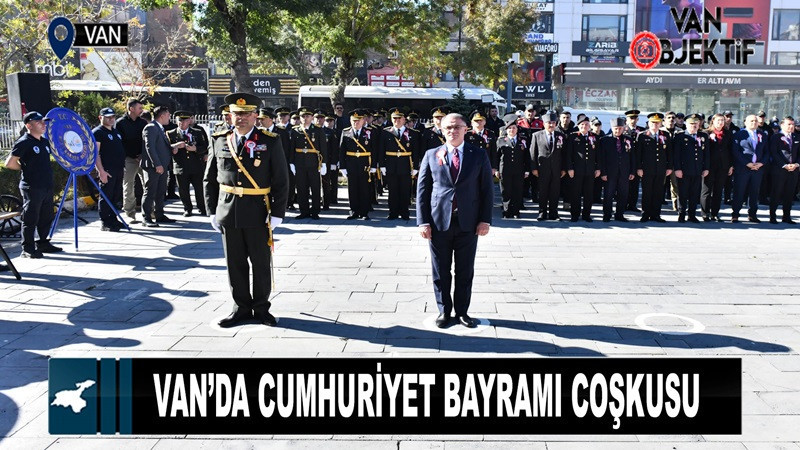 Van’da Cumhuriyet Bayramı coşkusu 