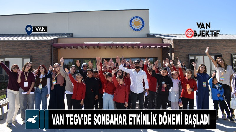 Van TEGV’de sonbahar etkinlik dönemi başladı