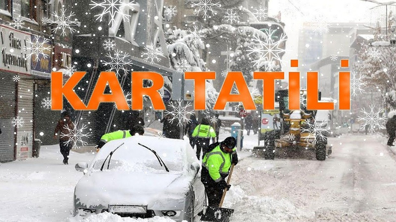 Van’da eğitime kar engeli