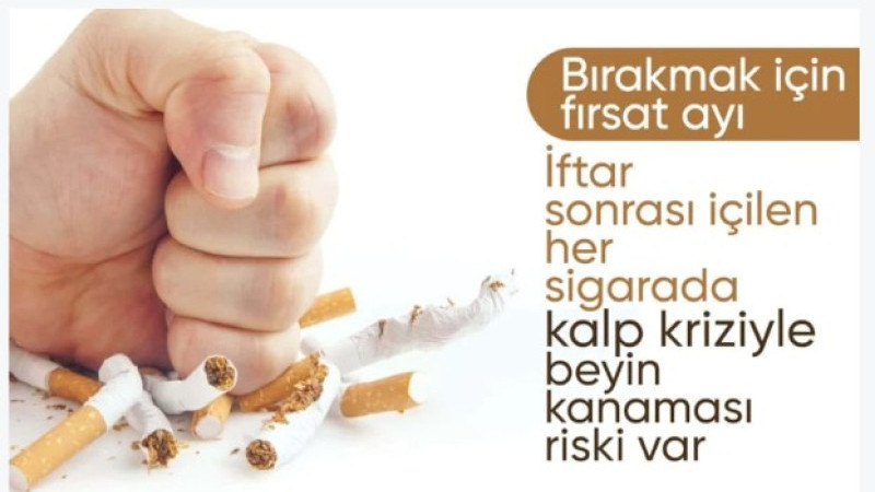 İftar sonrası içilen sigaranın sağlığa zararları