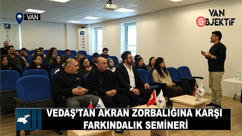 VEDAŞ’tan Akran Zorbalığına Karşı Farkındalık Semineri