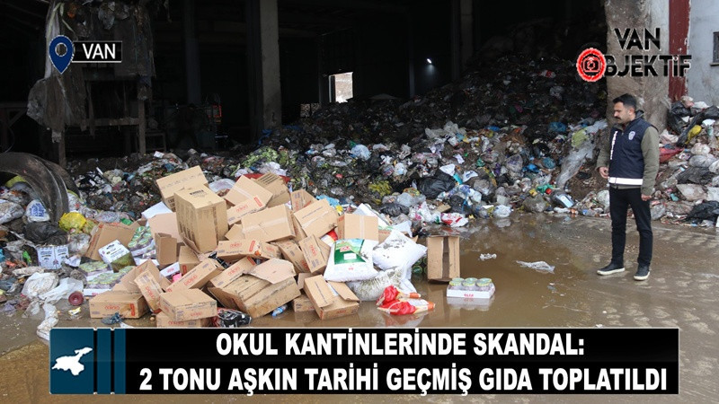 Okul Kantinlerinde Skandal: 2 Tonu Aşkın Tarihi Geçmiş Gıda Toplatıldı