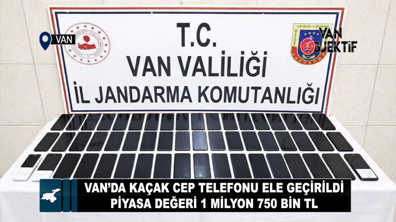 Van’da 1 milyon 750 bin TL değerinde kaçak eşya ele geçirildi