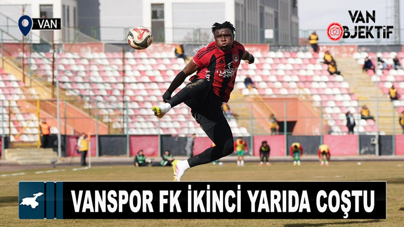 Vanspor Fk İkinci Yarıda Coştu