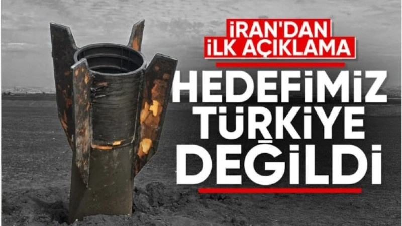 İran'dan açıklama: Türkiye topraklarına füze atmadık