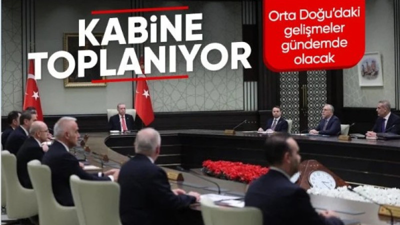 Kabine toplanıyor: Ana gündem maddesi Orta Doğu'daki savaş olacak
