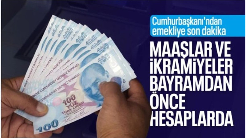 Cumhurbaşkanı Erdoğan: Emekli ikramiyeleri bayramdan önce hesaplara yatacak