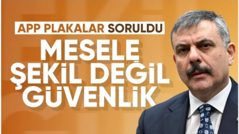 Mustafa Çiftçi'den APP plaka açıklaması: Amaç vatandaşın güvenliğini sağlamak