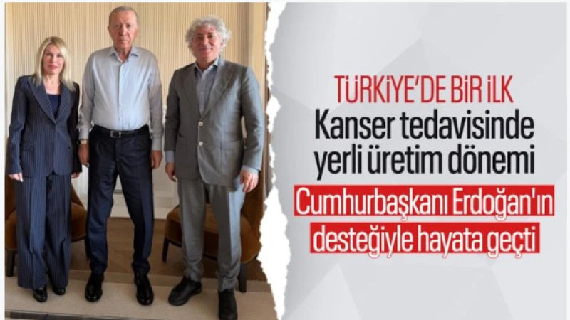 Cumhurbaşkanı Erdoğan’a Akdeniz Üniversitesi’nin CAR-T hamlesi anlatıldı