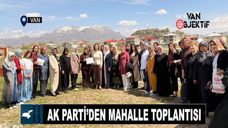AK Parti’den Mahalle Toplantısı