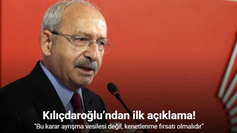 Kemal Kılıçdaroğlu: