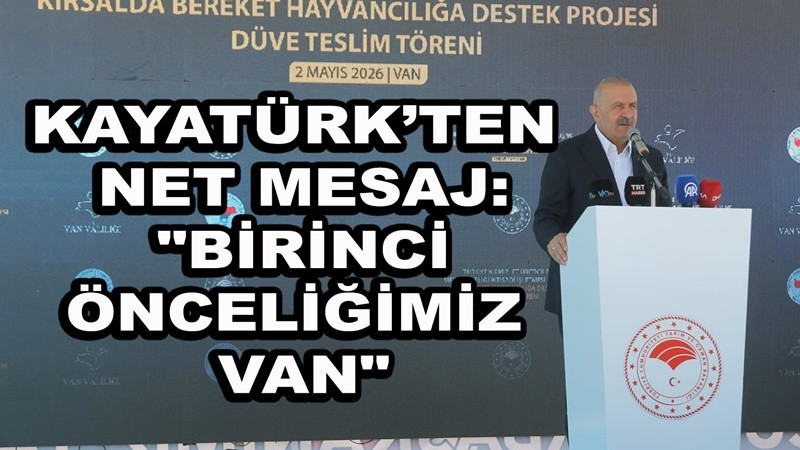 Kayatürk’ten Net Mesaj: 