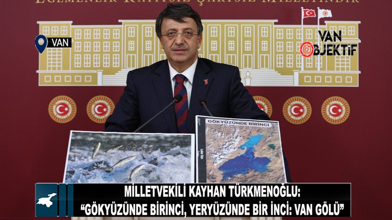 Kayhan Türkmenoğlu: “Gökyüzünde birinci, yeryüzünde bir inci: Van Gölü”