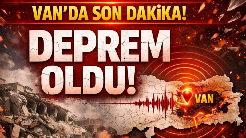 Van’da korkutan deprem