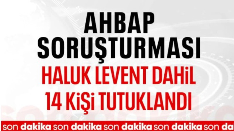 SON DAKİKA! Haluk Levent tutuklandı