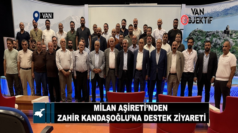 Milan Aşireti’nden Zahir Kandaşoğlu’na destek ziyareti