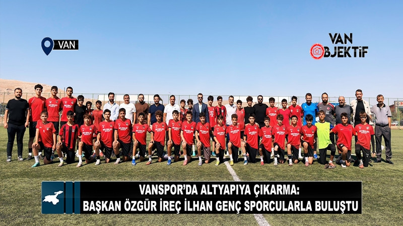 Başkan Özgür İreç İlhan genç sporcularla buluştu