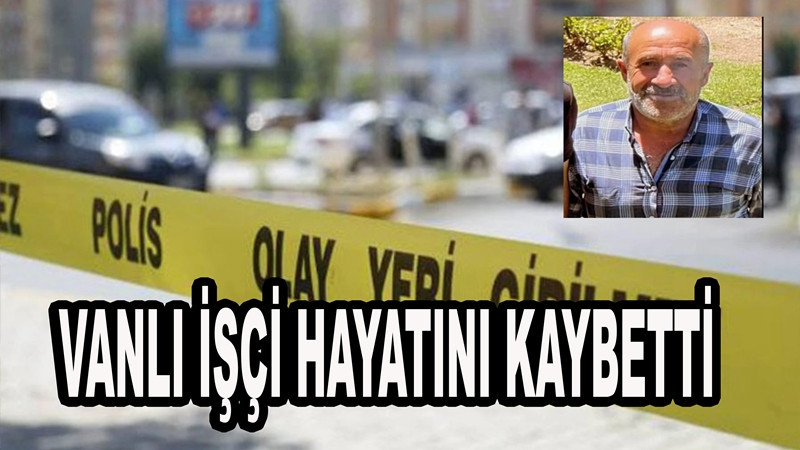 Trabzon’da İnşaattan Düşen Vanlı İşçi Hayatını Kaybetti