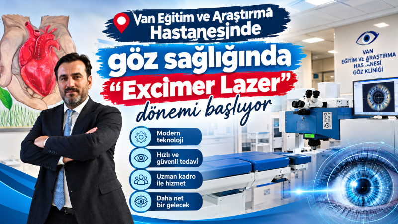 Van Eğitim ve Araştırma Hastanesinde göz sağlığında 